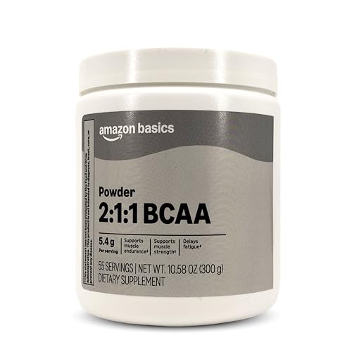 Image of Amazon Basics 2:1:1 BCAA Powder, 55 Servings, 10.58 Ounces