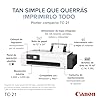 Canon imagePROGRAF TC-21 24" - Large Format Printer, Poster & Plotter Printer, Automatic Roll & Cut Sheet Paper Feeder, Includes 280 ml of Ink, White