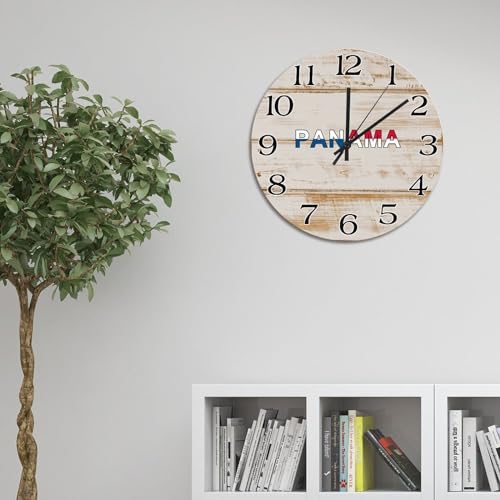 Horloge murale Panama grand format 25,4 cm pour cuisine - 5