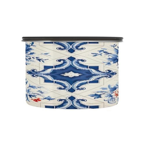 ATTX bote café acero inoxidable 17oz tapa hermética azul