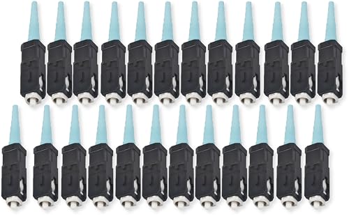 Conectores UniCam SC Corning multimodo 50 micras OM3 OM4 instalables en campo