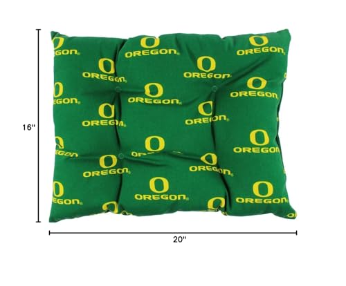 Image of College Covers Everything Comfy Oregon Ducks Rocker Pad - Chair Cushion