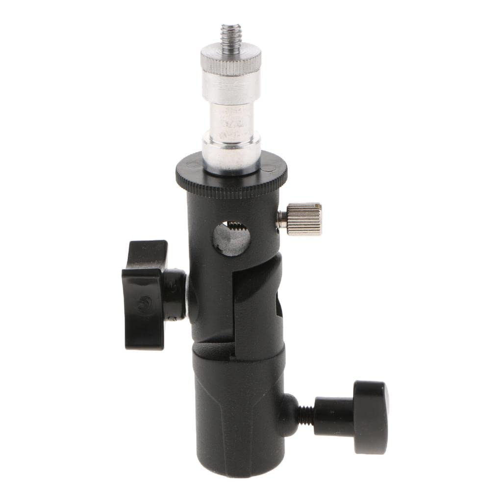 MYADDICTION Hot Shoe Umbrella Holder Mount Flh-I Flash Light Stand for DSLR Camera Black Cameras & Photo | Flashes & Flash Accessories | Flash Brackets-picture-23