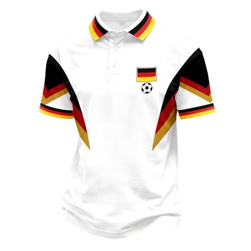 T-Shirt Supporter Allemagne Homme pour Match et Style Décontracté