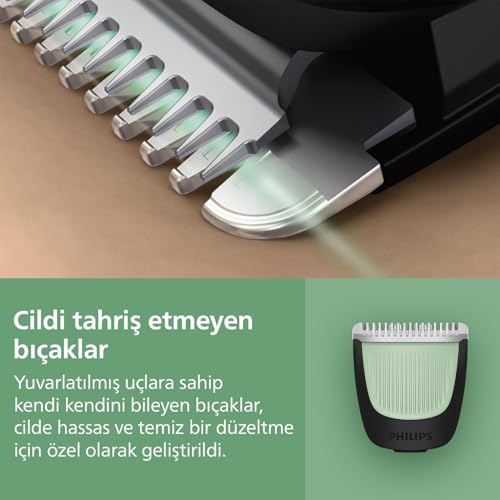 Image of Philips Multigroom 3000 Series All-in-one 9-Piece Trimmer - Shaver and Hair Clipper for Face, Head & Body, Self-Sharpening, Skin-Friendly Blades, 12 Length Settings, Model MG3946 /15