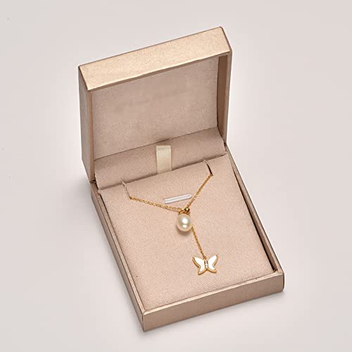 Chaîne pendentif perle eau douce ronde de qualité supérieure argent 925 - 2