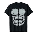 Gorilla Kostüm Sixpack Muskeln Gorillakostüm