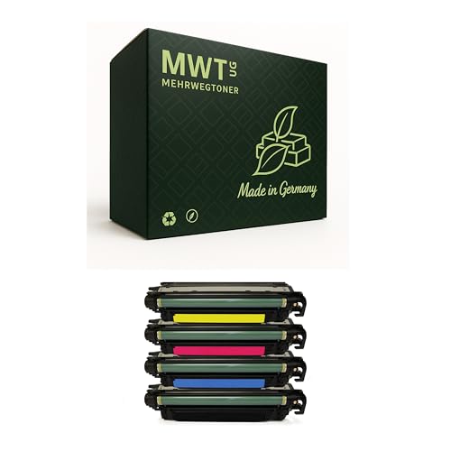 Image of Mehrwegtoner Toner Cartridge Compatible with Canon LBP712Cdn LBP710Cx LBP712Cx Replaces 040 / 040H XXL BK CMY Set