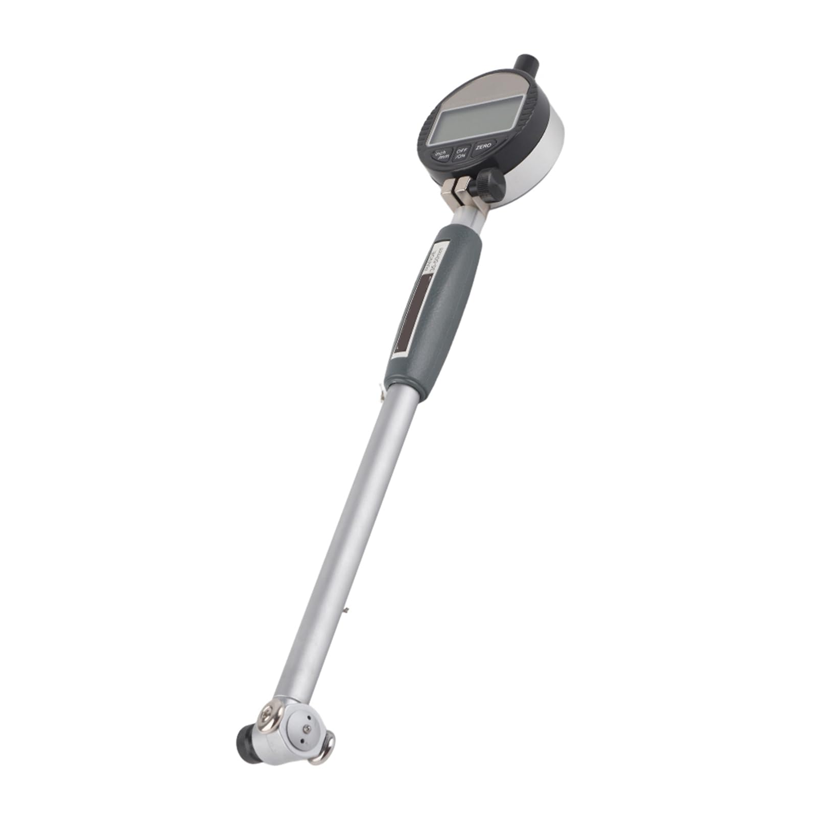 Digital Dial Bore, Stainless Steel Inner Diameter Measurement Tool, 35 50mm Range, Includes Measuring Rod, Dial Indicator, and Multiple Measuring Heads