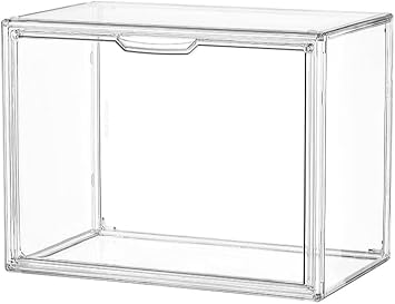 Extra Large Premium Transparent Stackable Display Case Boxes Storage ...