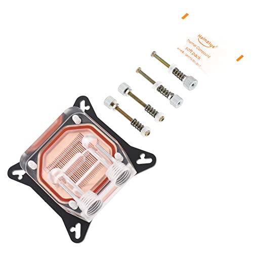 Base GPU Waterblock con canales precisos para refrigeración miniatura 1