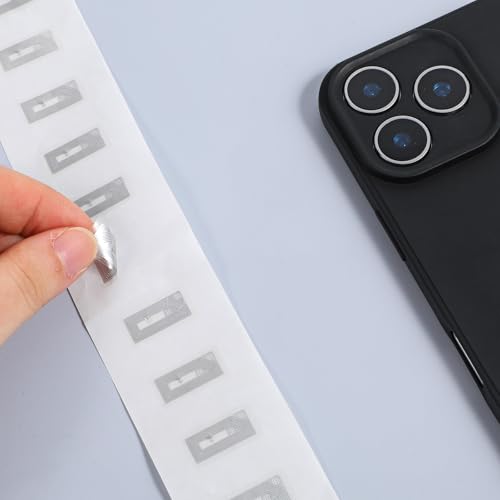 50 Stück NFC Tags Sticker 213 Ntag NFC-Chip Aufkleber 137 Byte Speicher NFC-Chip Programmierbar Wiederbeschreibbar für Alle NFC Fähigen Handys und Geräte