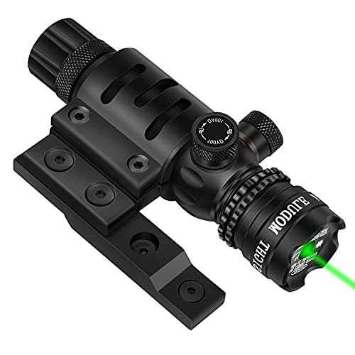 Ezshoot Boresighter For 0.177 To 0.54 Caliber Rifles Handgun And Green Laser Sight With Rail Mount - Include Barrel Mount Cable Switch #TOP4