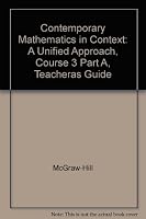 Contemporary Mathematics in Context Course 3, Part A 0078275474 Book Cover