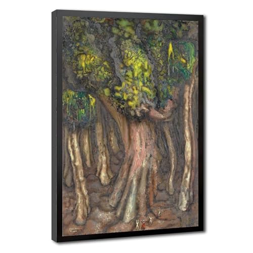 Tableau sur toile WCYB The Giants Siqueiros, impression murale expressionniste haut de gamme
