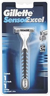 Gillette Sensor Excel. Razor With Handle 1 Piece