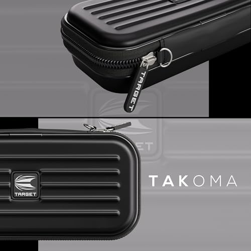 Target Darts Schwarz Takoma Regular Darts Case - Holds x 1 Satz Darts Brieftasche