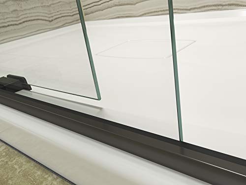 Kohler 706008-L-Abz Levity Shower Door, Crystal Clear Glass With Anodized Dark Bronze Frame #TOP6