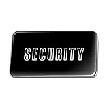 Security Metal Rectangle Lapel Hat Pin Tie Tack Pinback