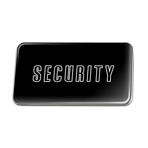 GRAPHICS & MORE Security Metal Rectangle Lapel Hat Pin Tie Tack Pinback