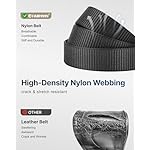 FAIRWIN Ratchet Belts for Men - Nylon Web Belt for Golf Tactical Work Casual, Adjustable Webbing with Ratcheting Buckle - Image 5