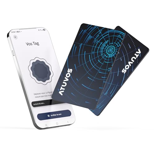 ATUVOS Air Tag Traceur Lot de 2 Système...