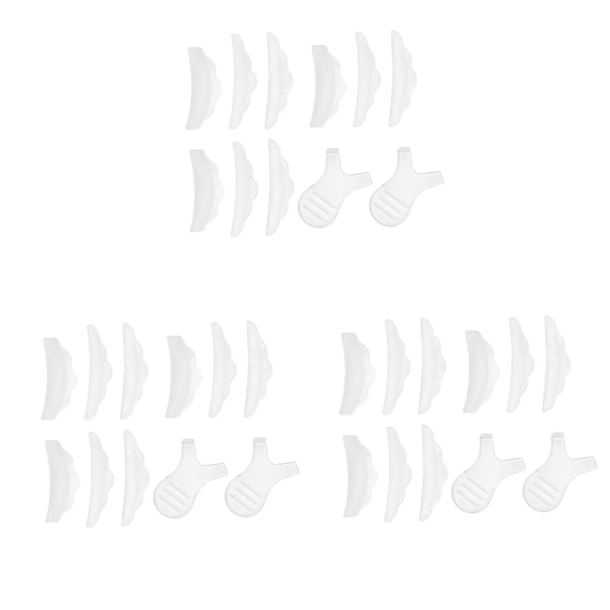 FRCOLOR 3 Sets Complete Eyelash Extension Kit Tools Silicone Lash Pad False Lash Helper Ideal for Salons Beauty Shops