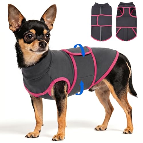 Image of Nanaki Snug Anxiety Compression Shirt for Dogs from Storms & Fireworks | Gentle pressure,Reflective strip,Adjustable,Peaceful sleep & grooming,Ease separation anxiety,for storm,fireworks,loud noise