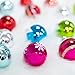 Amooca Christmas Colorful Glass Balls Decoration Festival Party Home Decors Holiday Xmas Tree Hanging Ornaments Set 18pc 1.6in Small Colorful Floral Printings