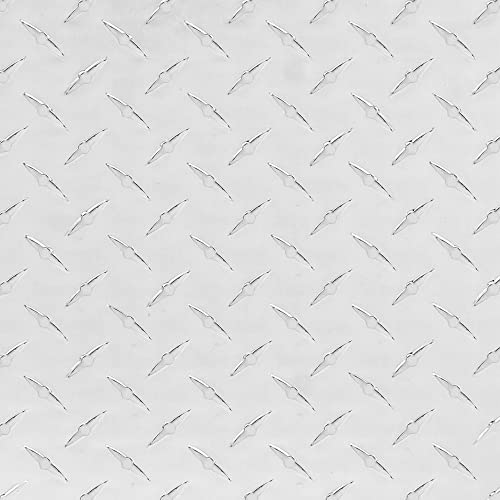 Arksen 36 Inch Heavy Duty Aluminum Diamond Plate Tool Underbody Box, Waterproof Square Truck Storage Organizer Chest For Pick Up Truck Bed, Rv Trailer With T-Handle Lock And Keys - Silver #TOP6