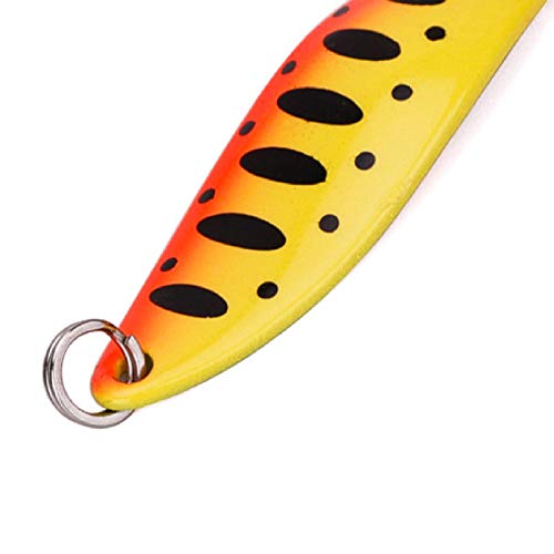 Iscas de pesca falsas, iscas falsas em forma de peixe de 2,5 g com gancho afiado, iscas rígidas biôn