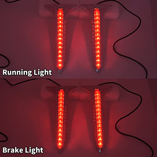 Luz trasera LED para alforjas moto Harley 1993-2013 miniatura 5