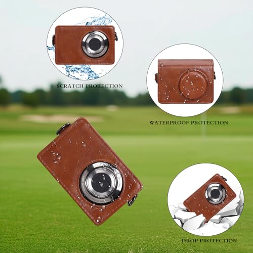 Funda para cámara Kodak PIXPRO PU cuero marrón miniatura 7