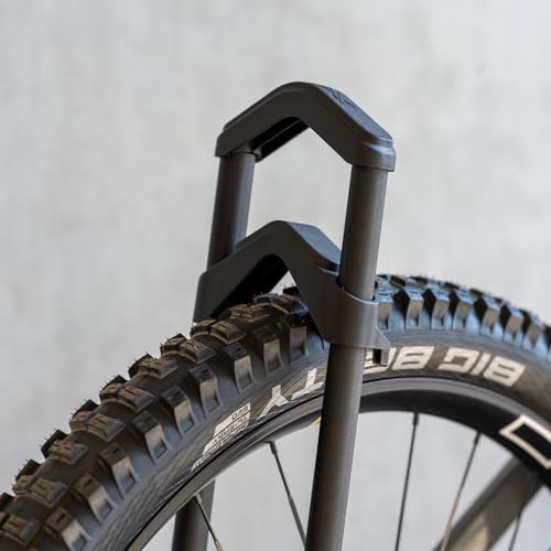 XLC Der Faltbare XLC Abstellständer VS-F08 für Fahrräder, stylisch und platzsparend, Schwarz