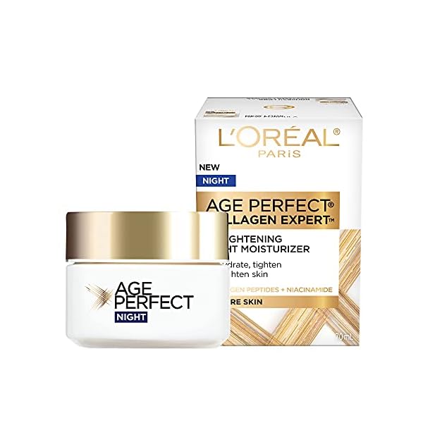 LOreal-Paris-Skin-Care-Age-Perfect-Night-Cream-Anti-Aging-Face-Moisturizer-with-Soy-Seed-Proteins-25-oz L'Oreal Paris Skin Care Age Perfect Night Cream, Anti-Aging Face Moisturizer With Soy Seed Proteins, 2.5 Oz