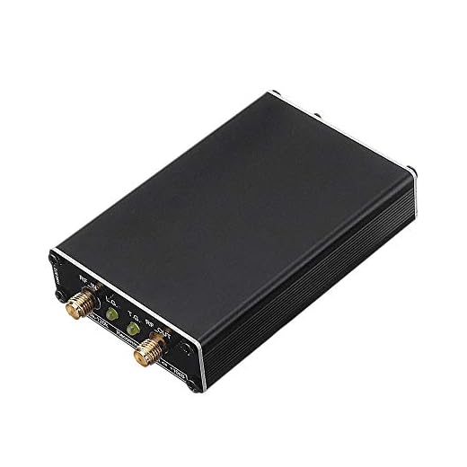 Kuinayouyi Spectrum Analyzer USB LTDZ 35-4400M Signal Source with Source Tracking Module RF Frequency Domain Analysis Tool with Aluminum Shell