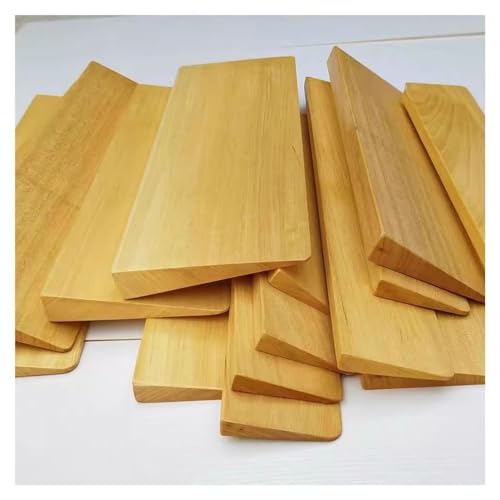 1 Piece Threshold Ramp, Wooden Sweeping Robot Ramp, Mobility Entry Ramp for Transition Doorways, Sidewalk, Door Steps(70x13x2.5cm)