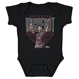 500 LEVEL Valentin Vacherot Player Name One-Piece Infant Bodysuit (Black, 12M)