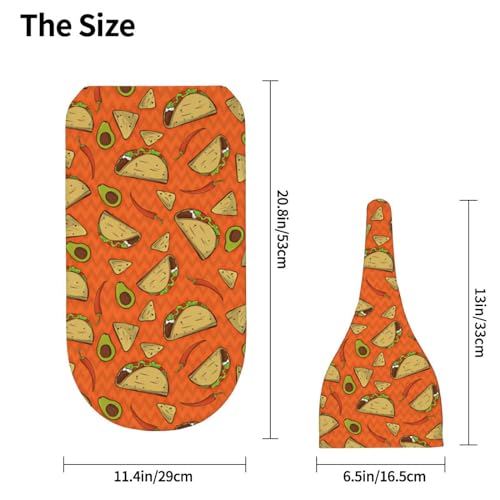 Image of Burrito Tortilla Taco Swaddle Blanket with Hat Set, Soft Newborn Swaddle Outfit Shower Funny Gift for Boys and Girls