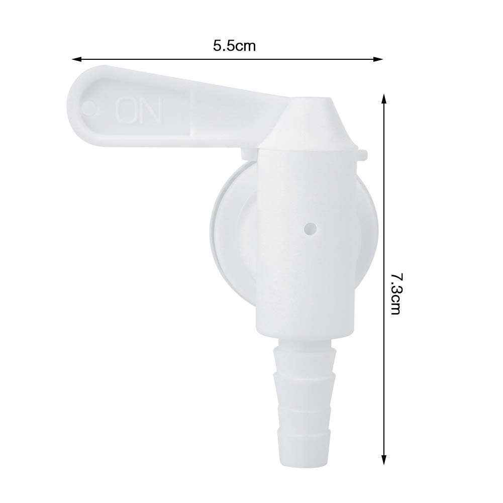 3 Pezzi Rubinetto in Plastica per Birra, Plastica Rubinetto Dispenser Secchio per Birra in Plastica Rubinetto con Accessori per Birra Fatta in Casa
