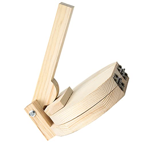 DOITOOL Essential Kitchen Gadget Wooden Dumpling Wrapper Mold for Making Stuffed Dumplings Biscuits