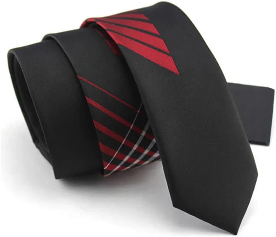 Mens 5.5CM Narrow Necktie Business Formal Shirt Accessories Patchwork Novelty Ties