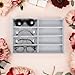 COOPHYA Jewelry Display Tray, Sunglasses Storage Organizer with 8 Compartments for Drawer Bedroom Dresser Showcase, Eyeglass Fashionable Organizers Cases