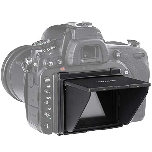 Camera Sun Shade Protector de Pantalla, Pop-up Camera LCD Protector de Pantalla Sunshade Sun Shade Hood Cover para Nikon D750