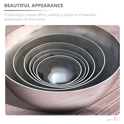 Boules d'observation de jardin en plusieurs tailles acier inoxydable miroir