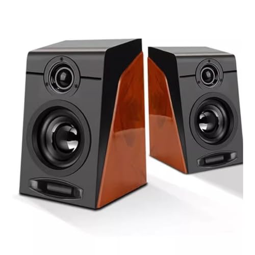 UWEREBFM サブウーファー 大音量スピーカー デスクトップコンピューター ノートパソコン 寮オーディオ、1