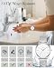 Imagen de CIVO Reloj Mujer Acero Inoxidable: Esfera Minimalista Analógica de 38 mm