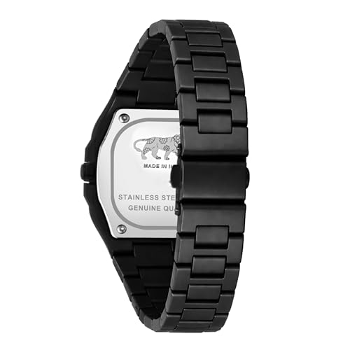 Image of Acnos Men's Premium Fiber Quartz Analog Watch - Luxury Square Dial Casual & Business Wrist Watch for Men