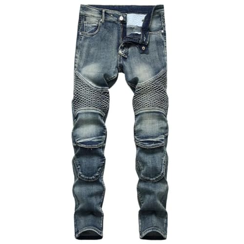 Men Moto Jeans Gear Riding Touring Motorbike Trousers Motocross Pants