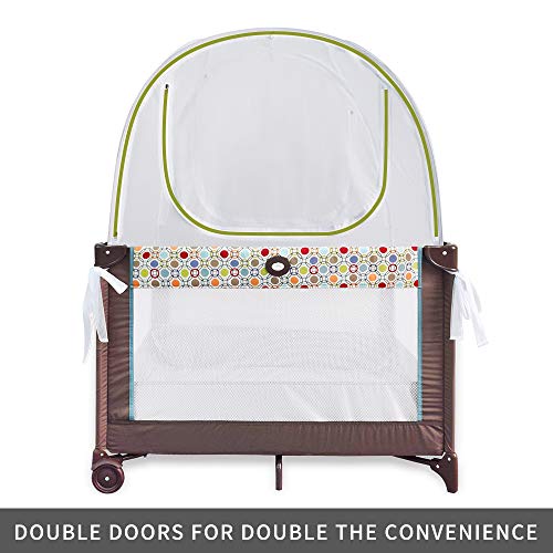 image for Baby & Beyond Baby Pack 'N' Play Pop Up Tent Safety Net, Protects from
